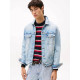 Tommy Hilfiger Ανδρικό jacket Ryan Back Logo Denim Trucker Jacket